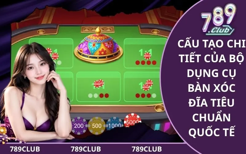 Cấu tạo chi tiết của bộ dụng cụ bàn xóc đĩa tiêu chuẩn quốc tế